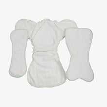 Load image into Gallery viewer, Expandable Organic Cotton One-Size Diaper