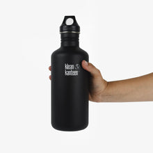 Load image into Gallery viewer, Black Water Bottle