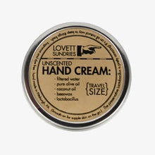 Load image into Gallery viewer, Travel Hand Cream Tin