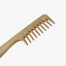 Load image into Gallery viewer, Wooden Comb with Handle