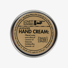 Load image into Gallery viewer, Travel Hand Cream Tin
