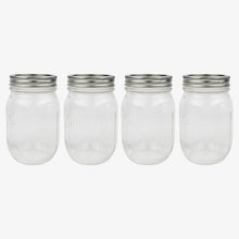 Load image into Gallery viewer, Reg Mouth- 16 oz. Mason Jar with Lid
