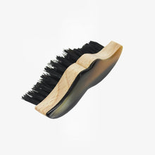 Load image into Gallery viewer, Horn &amp; Beechwood Beard and Mustache Brush
